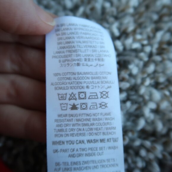 Baby Boden Sausage Dog Christmas Pajamas 6-9M - Picture 4 of 4